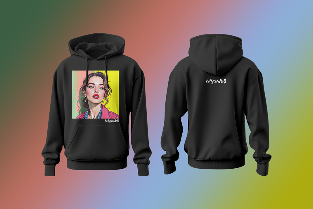beYourSelf lookJustSexy Hoodie
