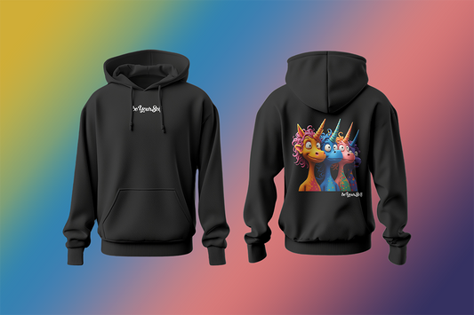 beYourSelf vierHorn Hoodie
