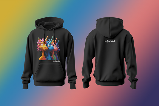 beYourSelf vierHorn Hoodie